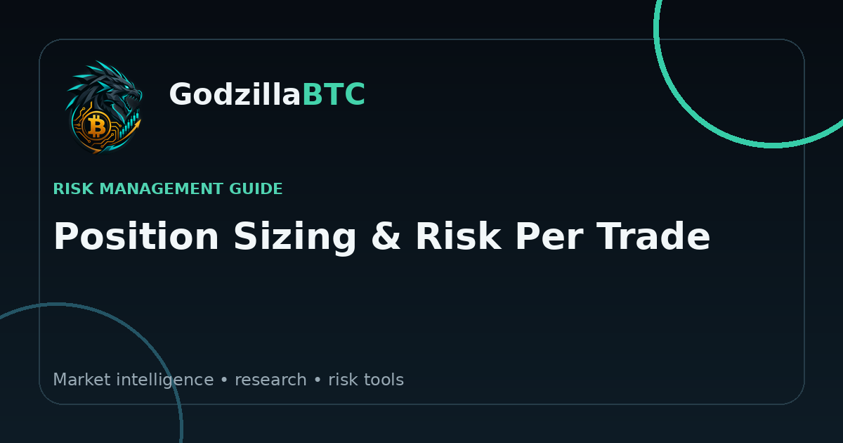 Position Sizing and Risk Per Trade: A Practical Framework social cover